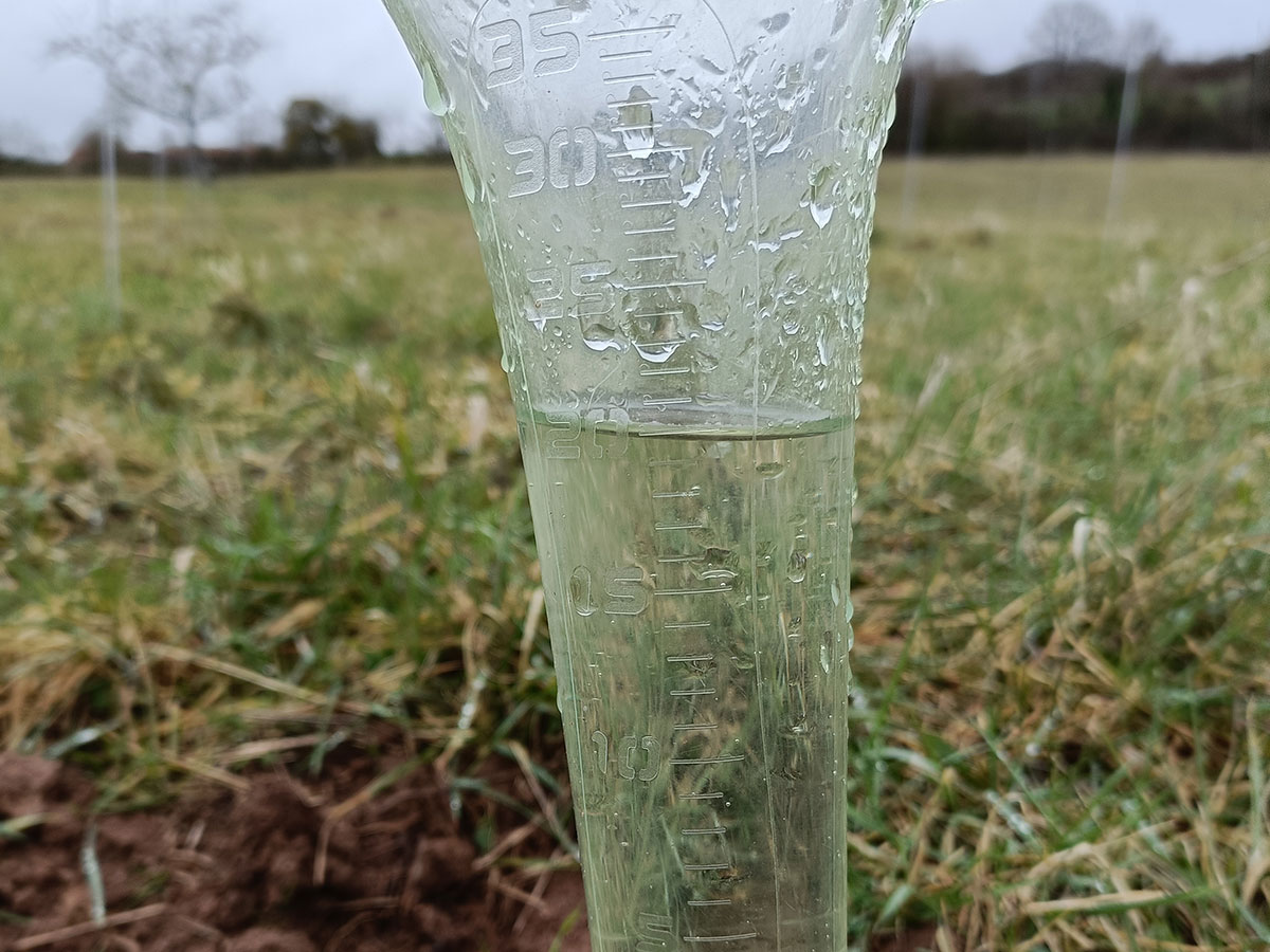 Encore 20mm de précipitation !